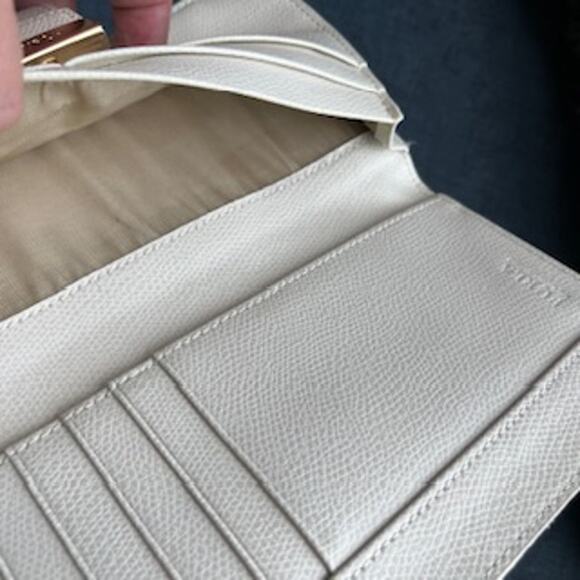 Furla Long Wallet - Women’s - Size 8x4 White - Picture 6 of 10